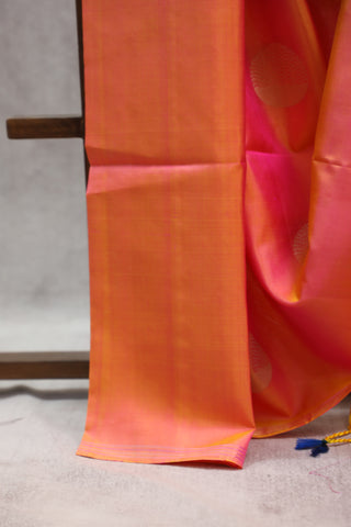 Two Tone Pink Soft Silk Saree - SRTTPSSS227