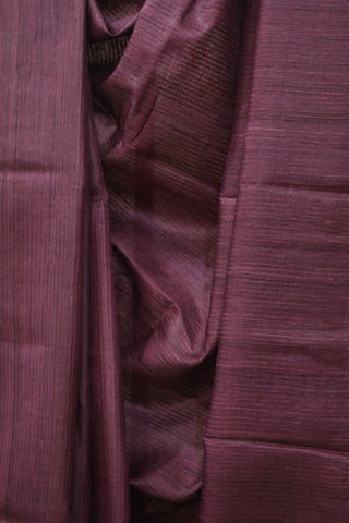 Purple Tussar Silk Saree - SRPTSS930