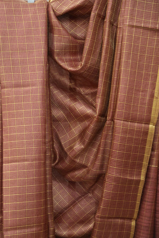 Dusty Pink Tussar Silk Saree - SRDPTSS911