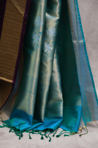 Purple Soft Silk Saree - SRPSSS203