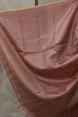 Pink Tussar Silk Saree - SRPTSS912