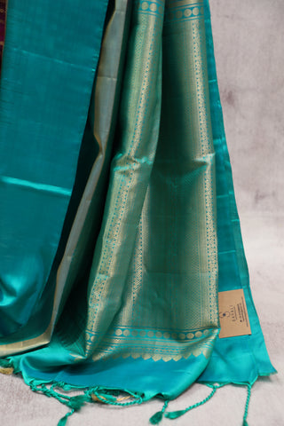 Magenta Soft Silk Saree - SRMSSS199