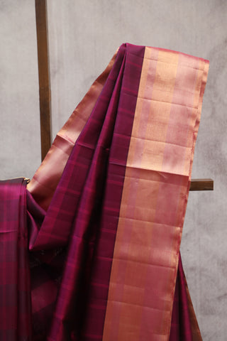 Purple Soft Silk Saree - SROSSS308