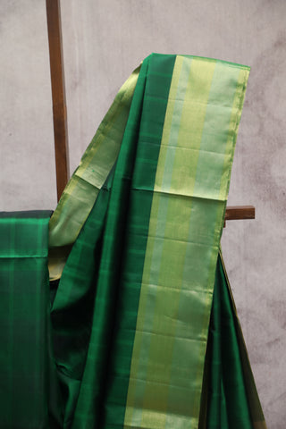 Dark Green Soft Silk Saree - SRBSSS288