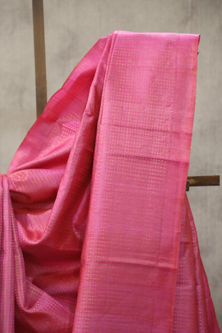 Pink Tussar Silk Saree - SRPTSS903