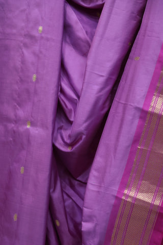 Two Tone Purple Silk Paithani Saree - SRTTPSPS437