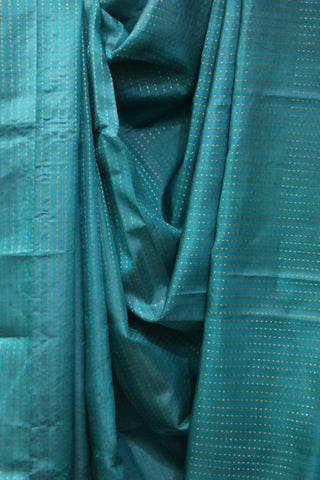 Peacock Green Tussar Silk Saree - SRPGTSS958