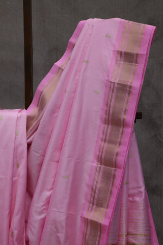 Pink Silk Paithani Saree - SRPSPS440