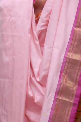 Pink Silk Paithani Saree - SRPSPS442