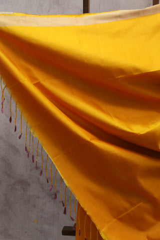 Yellow Soft Silk Saree - SRYSSS271