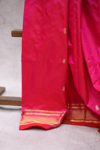 Pink Silk Paithani Saree - SRPSPS482