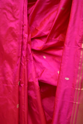 Pink Silk Paithani Saree - SRPSPS482