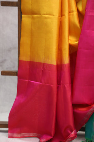 Multicolored Soft Silk Saree - SRMSSS236