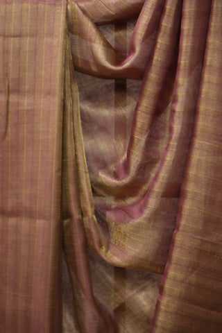 Two Tone Purple Tussar Silk Saree - SRTTPTSS962