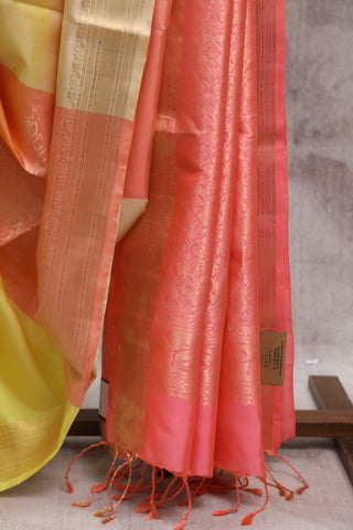 Multicolor Soft Silk Saree - SRMSSS253