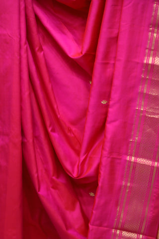 Pink Silk Paithani Saree - SRPSPS505