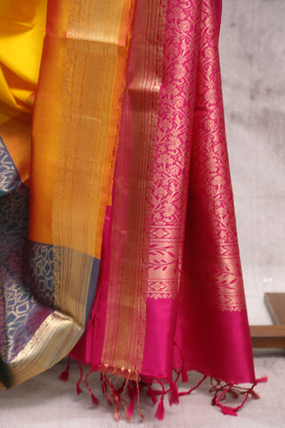 Multicolor Soft Silk Saree - SRMSSS248