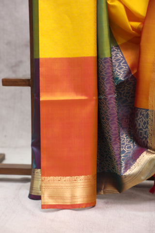 Multicolor Soft Silk Saree - SRMSSS248