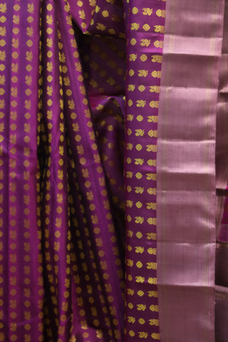 Purple Kanjeevaram Silk Saree-SRPKSS476