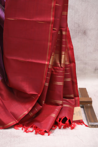 Purple Kanjeevaram Silk Saree-SRPKSS477