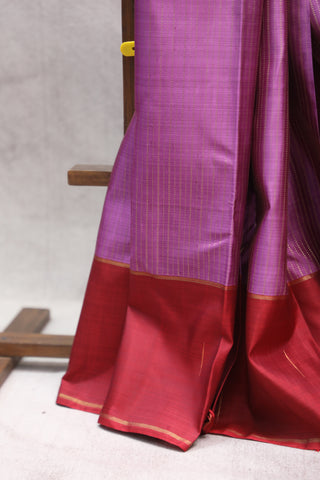 Purple Kanjeevaram Silk Saree-SRPKSS477