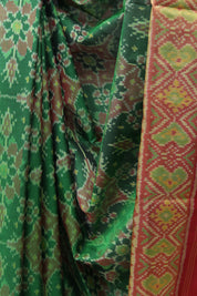 Green Rajkot Patola Silk Saree - SRGRPSS290