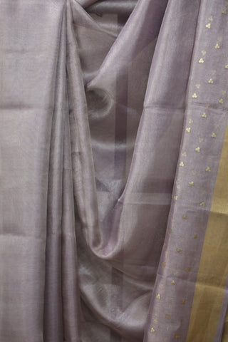 Lavender Sequin Tissue Tussar Silk Saree - SRLSTTSS224