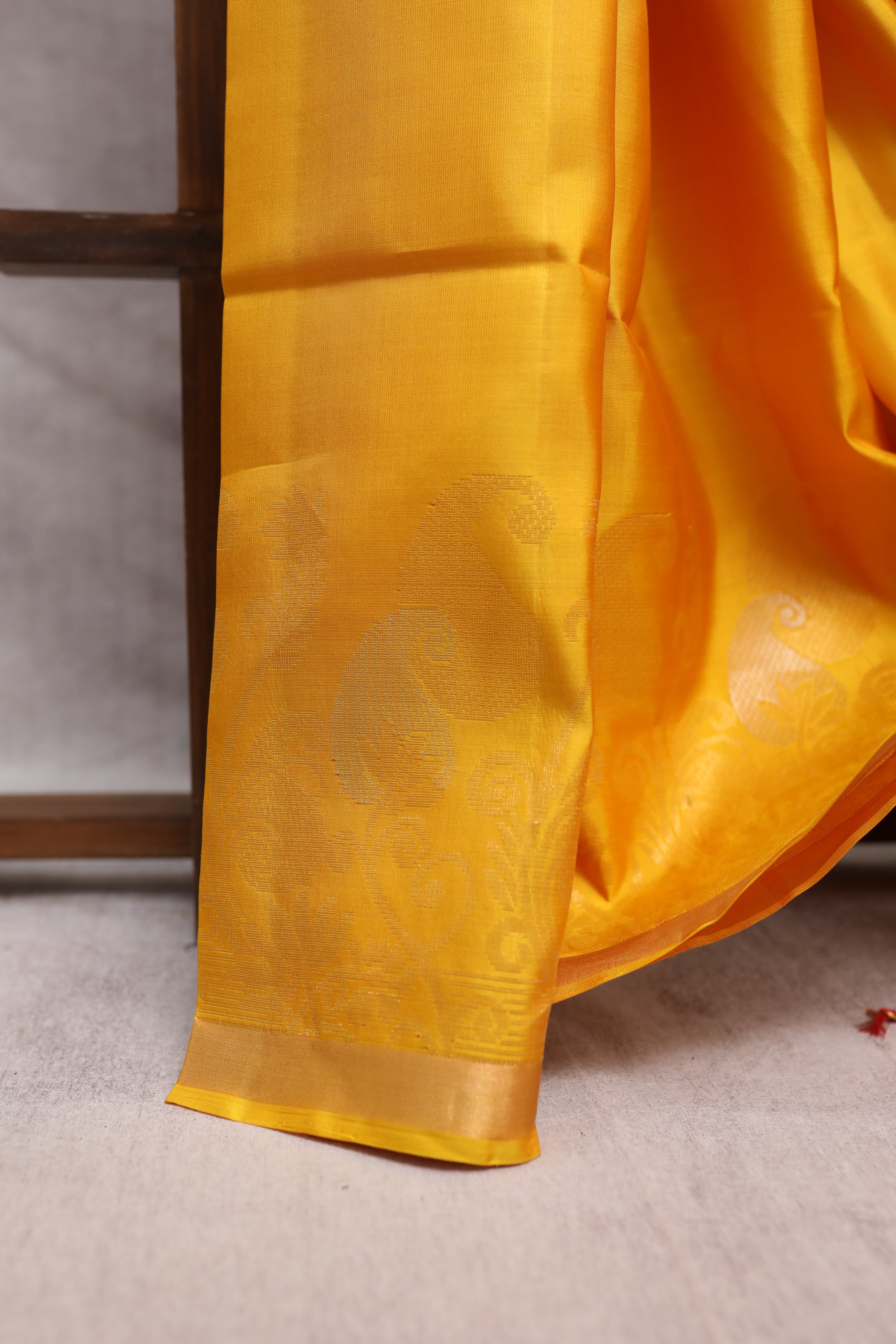 Yellow Soft Silk Saree - SRYSSS161