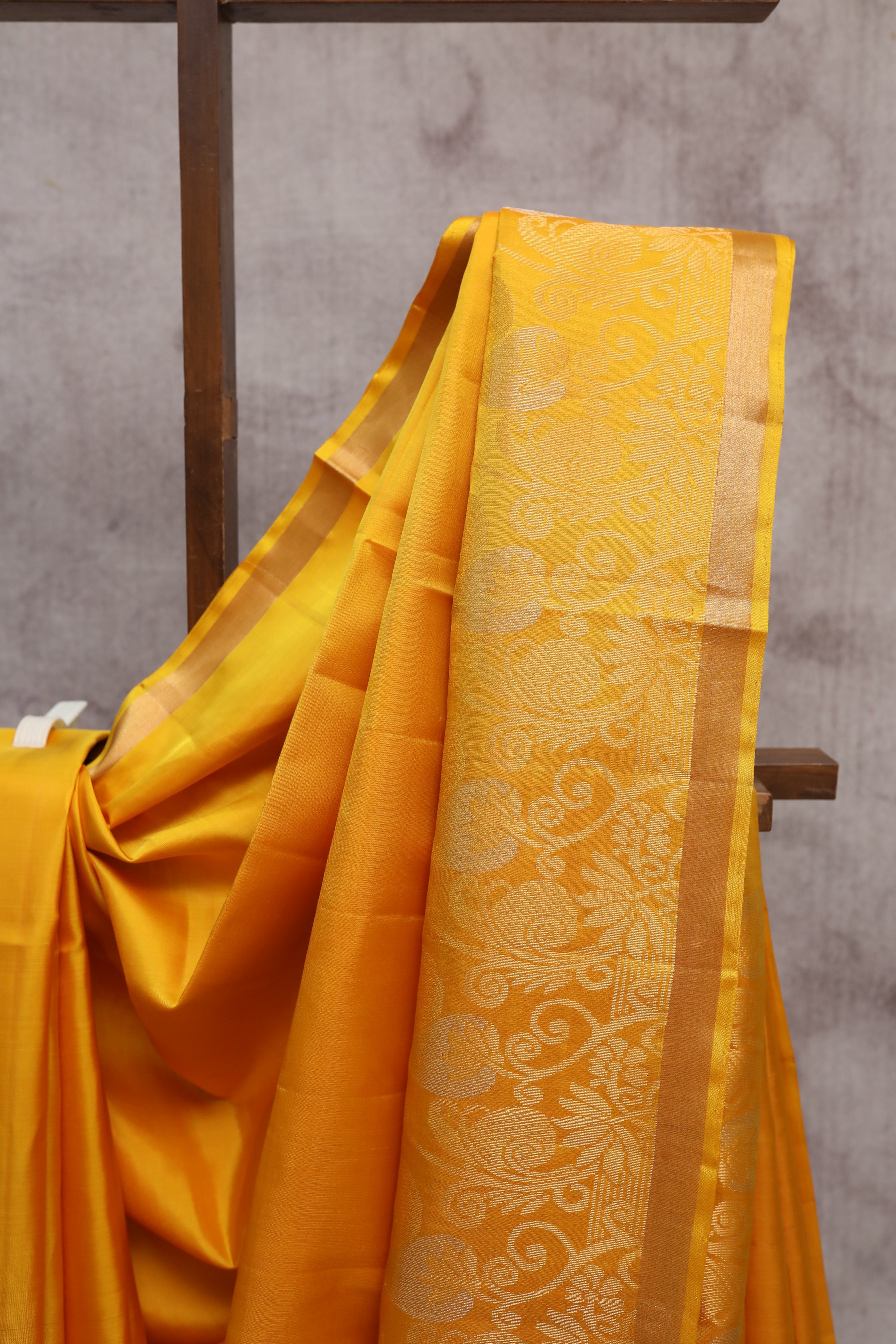 Yellow Soft Silk Saree - SRYSSS161