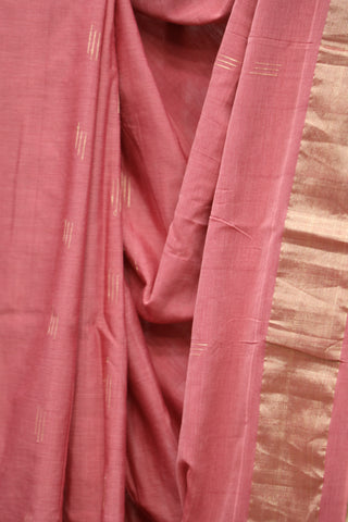 Cherry Blossom Cotton Paithani Saree - SRCBCPS453