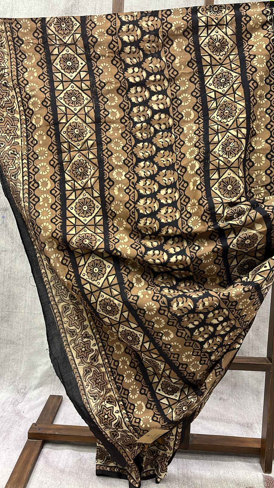Brown HBP Cotton Saree-SRBCS2042
