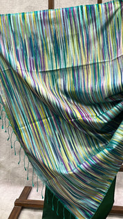 Bottle Green Soft Silk Saree - SRBGSSS390