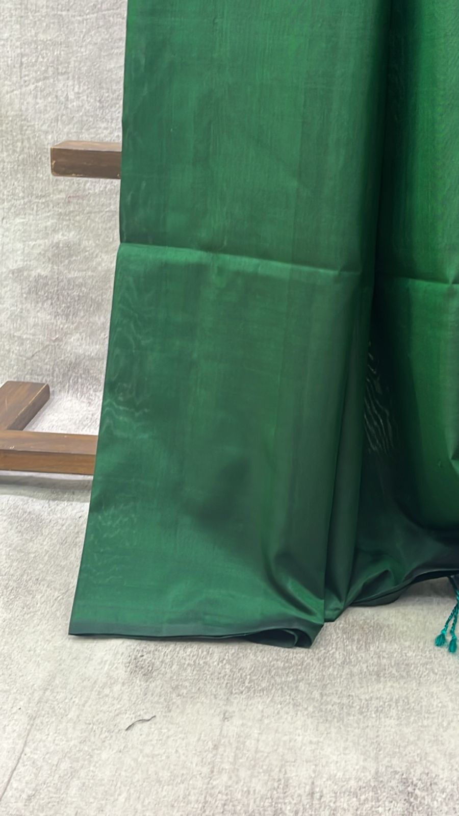 Bottle Green Soft Silk Saree - SRBGSSS390