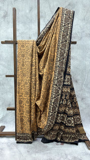 Brown HBP Cotton Saree-SRBCS2042