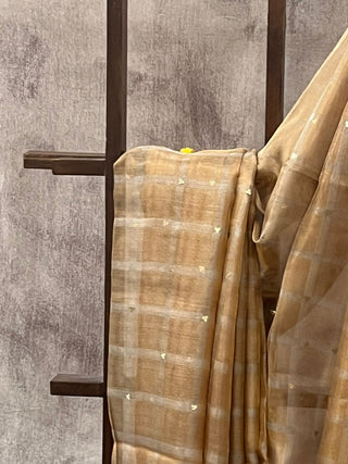 Golden Tissue Tussar Silk Saree - SRGTTSS194