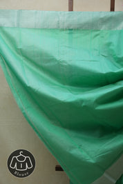 Green Chanderi Cotton Silk Saree - SRGCSS431