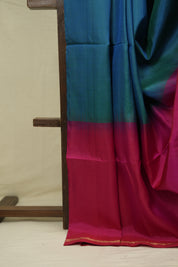 Turquoise Soft Silk Saree - SRTSSS443