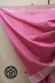 Pink Chanderi Cotton Silk Saree - SRPCSS429