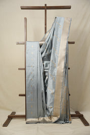 Light Blue Banarasi Silk Saree - SRLBBSS821
