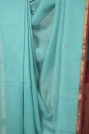 Sky Blue Maheshwari Saree - SRSBMS995