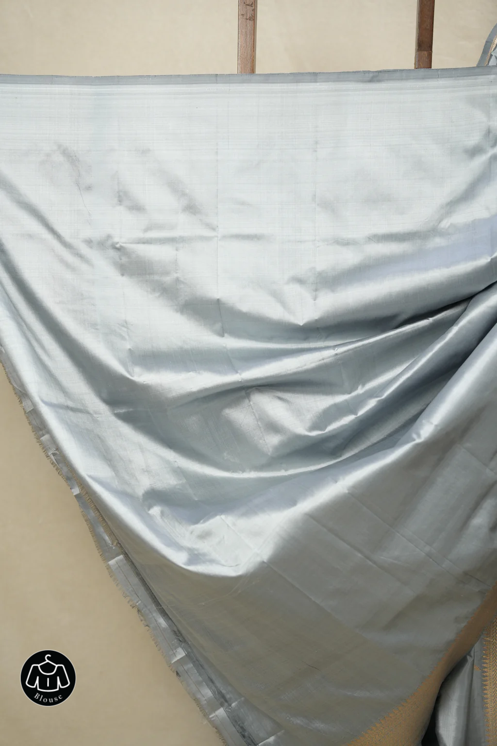 Light Blue Banarasi Silk Saree - SRLBBSS821