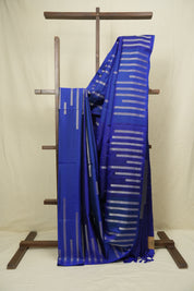 Blue Soft Silk Saree - SRBSSS441