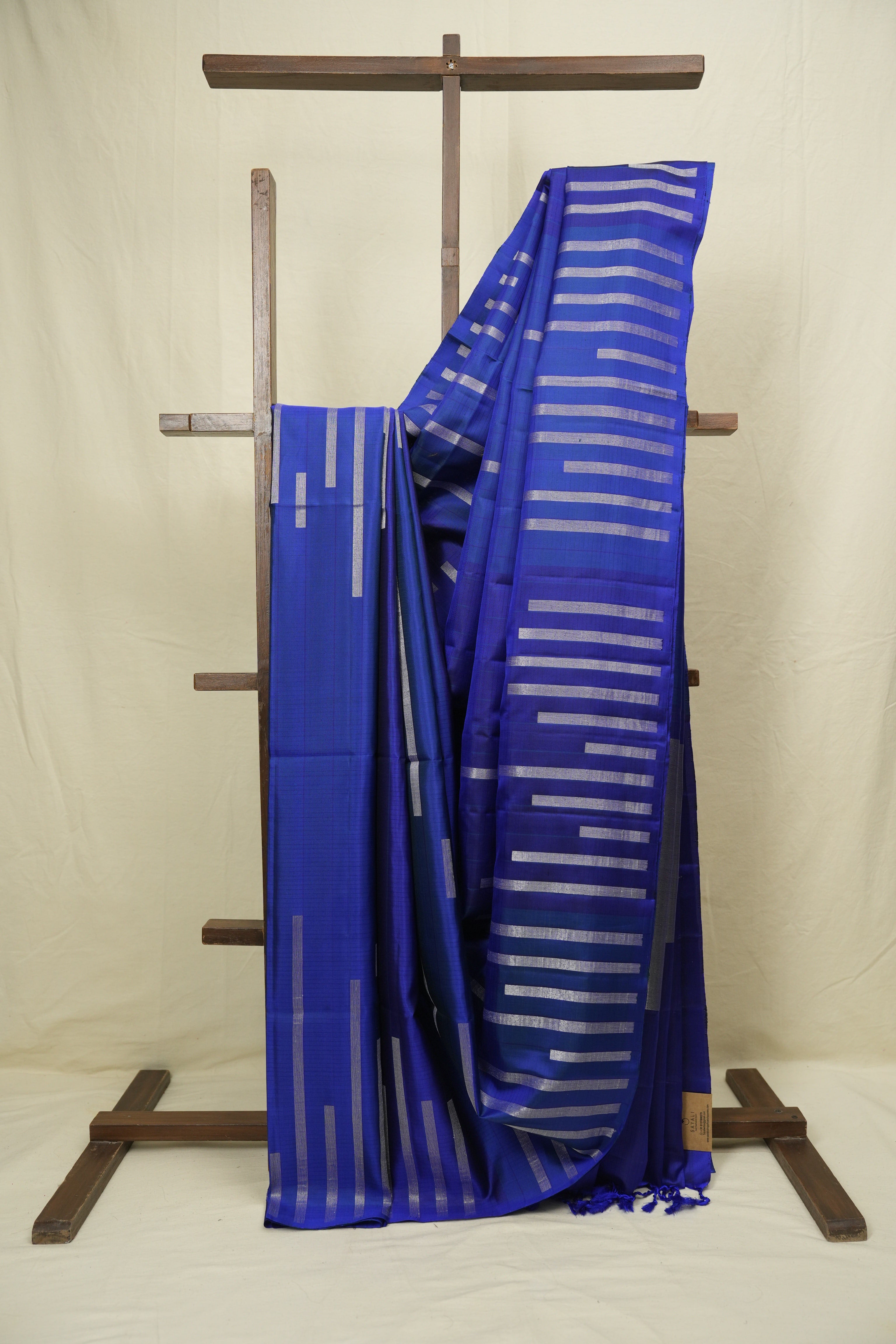 Blue Soft Silk Saree - SRBSSS441