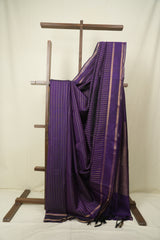 Purple Raw Silk Saree - SRPRSS1127