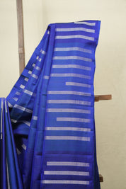Blue Soft Silk Saree - SRBSSS441