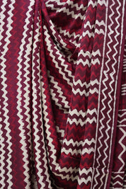 Plum HBP Modal Silk Saree - SRPOMSS365