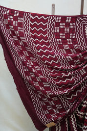 Plum HBP Modal Silk Saree - SRPOMSS365