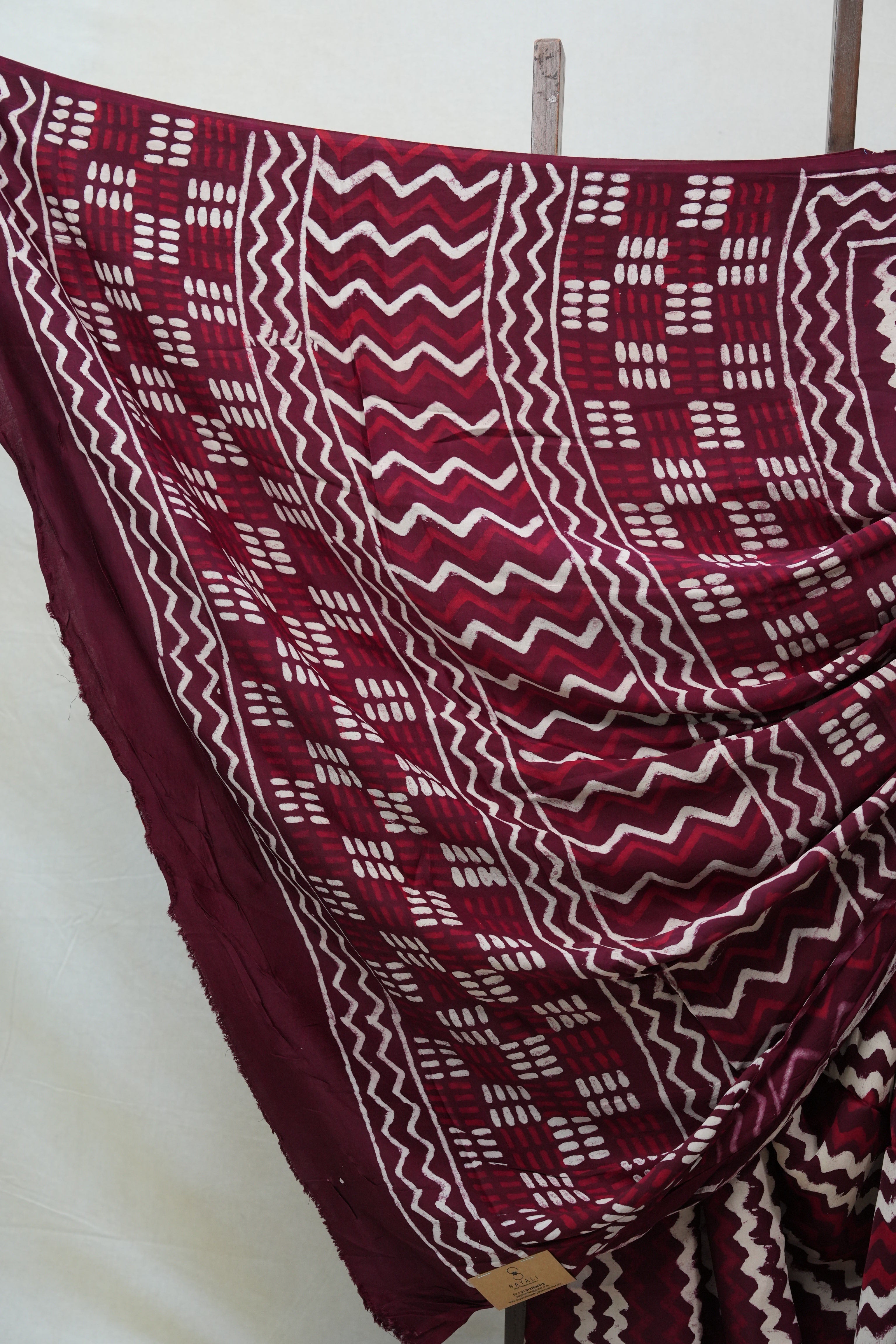 Plum HBP Modal Silk Saree - SRPOMSS365