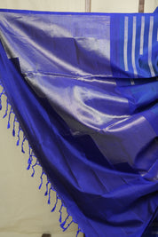 Blue Soft Silk Saree - SRBSSS441