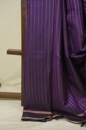 Purple Raw Silk Saree - SRPRSS1127